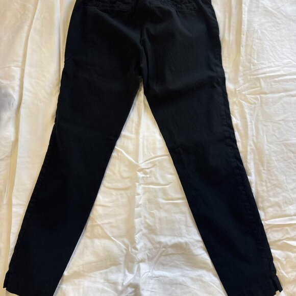 New York & Company Pull-On Stretch Ankle Pants – Black, Size S - Picture 3 of 5